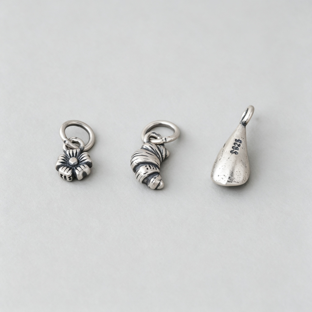 925 Silver Small Charms Retro  - Jewelry Making In La recension och pris