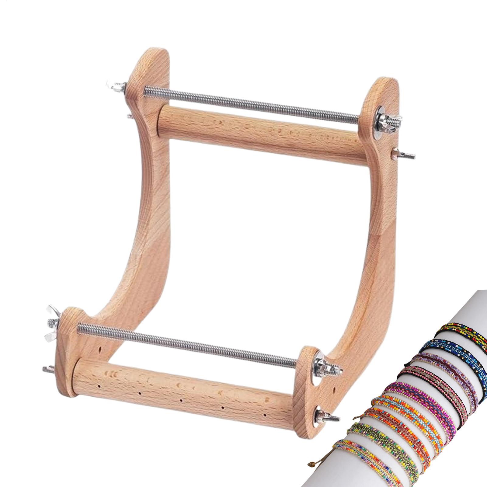 Wood Beading Loom Adjustable V - Jewelry Making Machines recension och pris