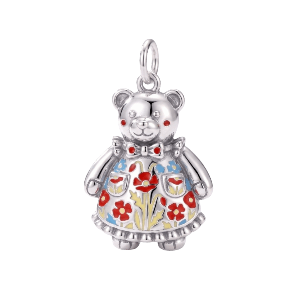 Cute Stainless Steel Cartoon P - Jewelry Making London recension och pris