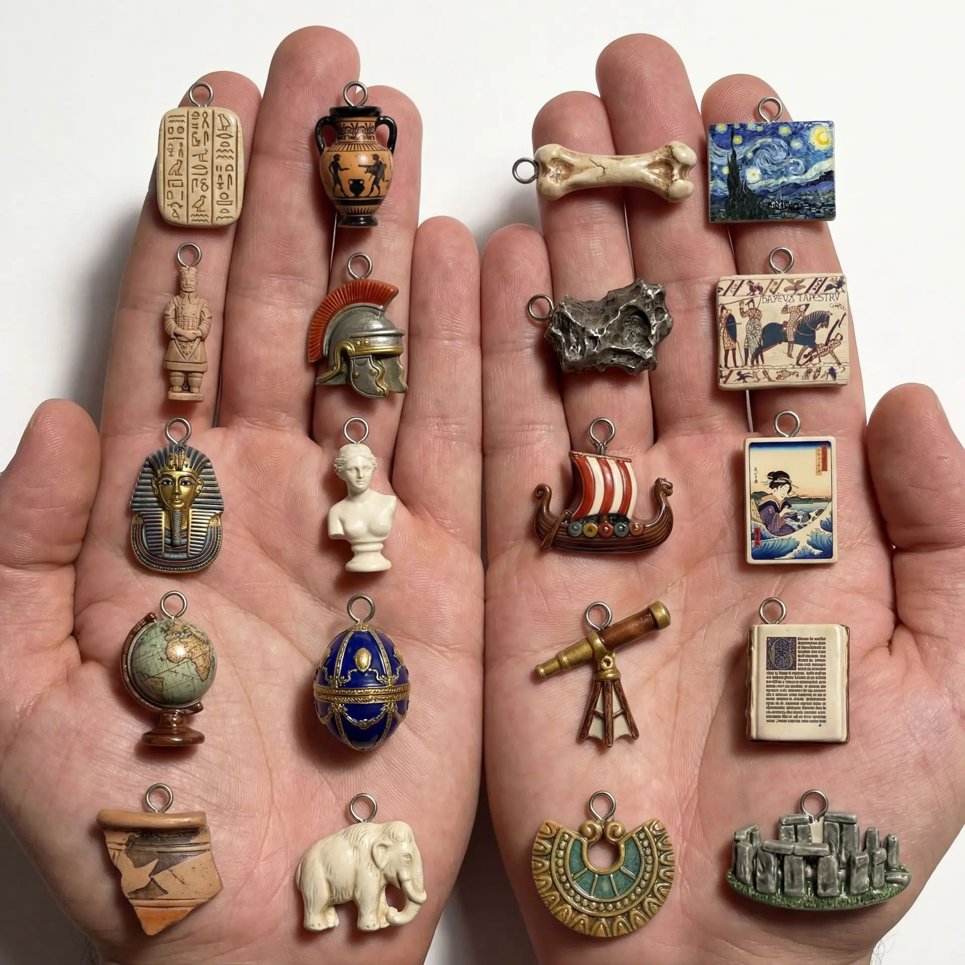 Mini World History Antique Fig - Jewelry Making History recension och pris