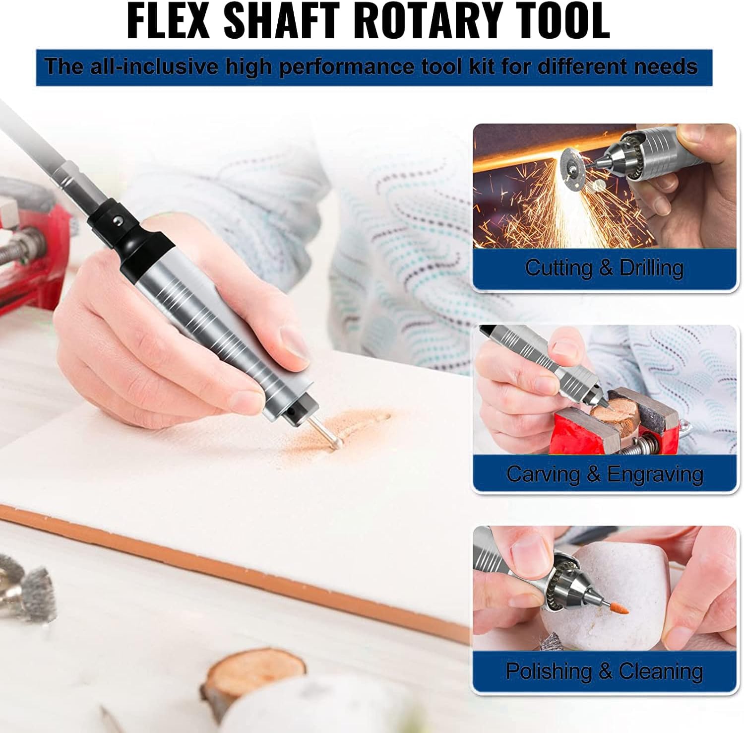 Mini SR Flex Shaft Mill 6mm Ch - Jewelry Making Machines recension och pris