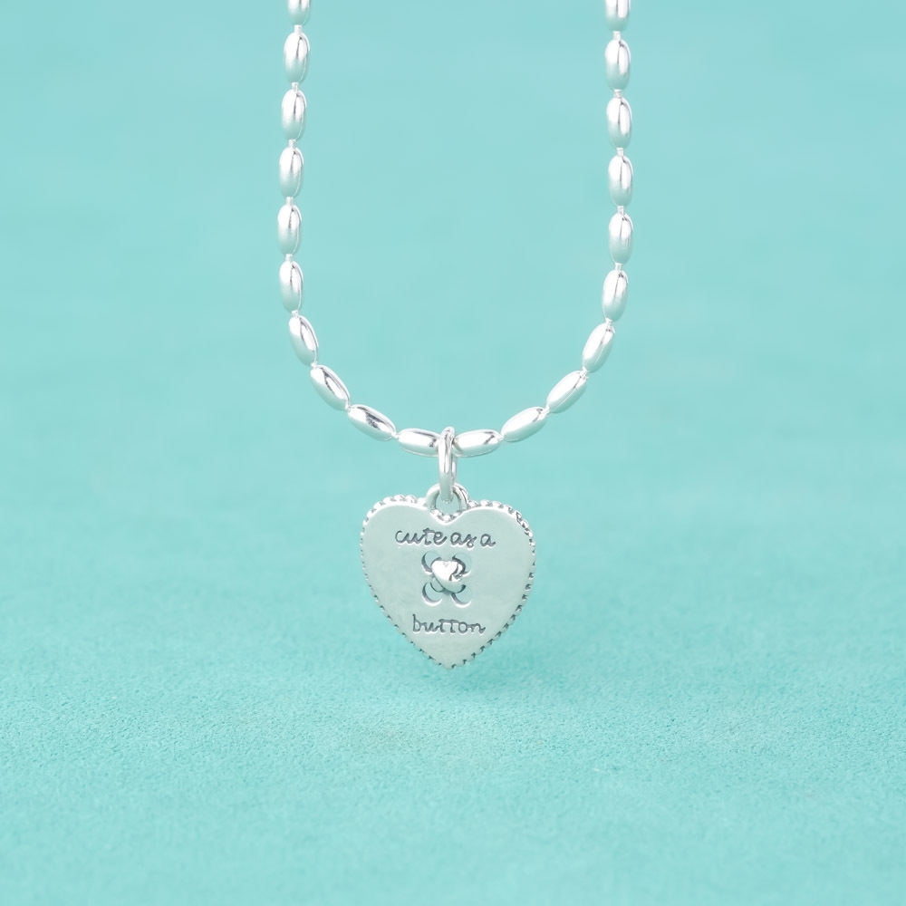 925 Sterling Silver Heart Butt - Jewelry Making In La recension och pris