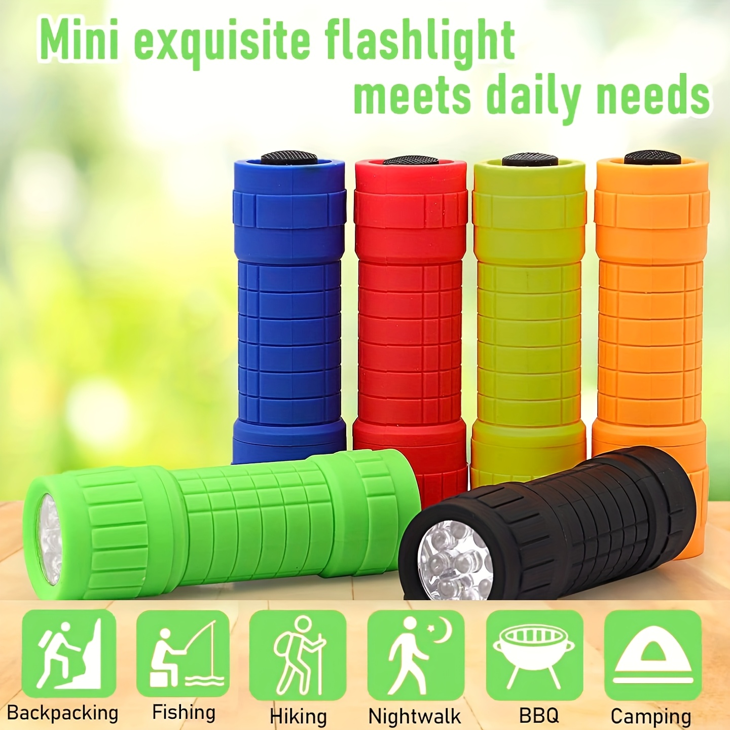 Mini Portable Flashlight Nine  - Jewelry Making Torch recension och pris