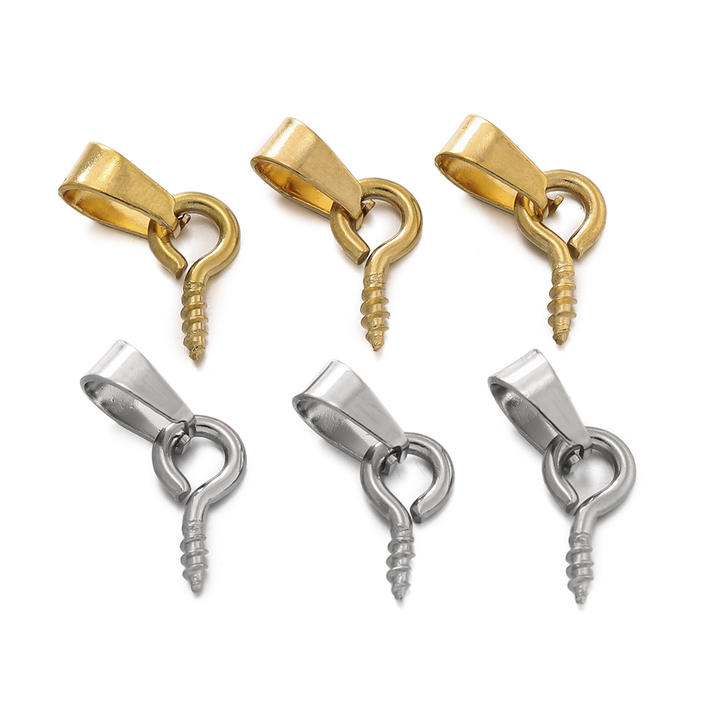 20pcs Stainless Steel Screw Ey - Jewelry Making Drill recension och pris