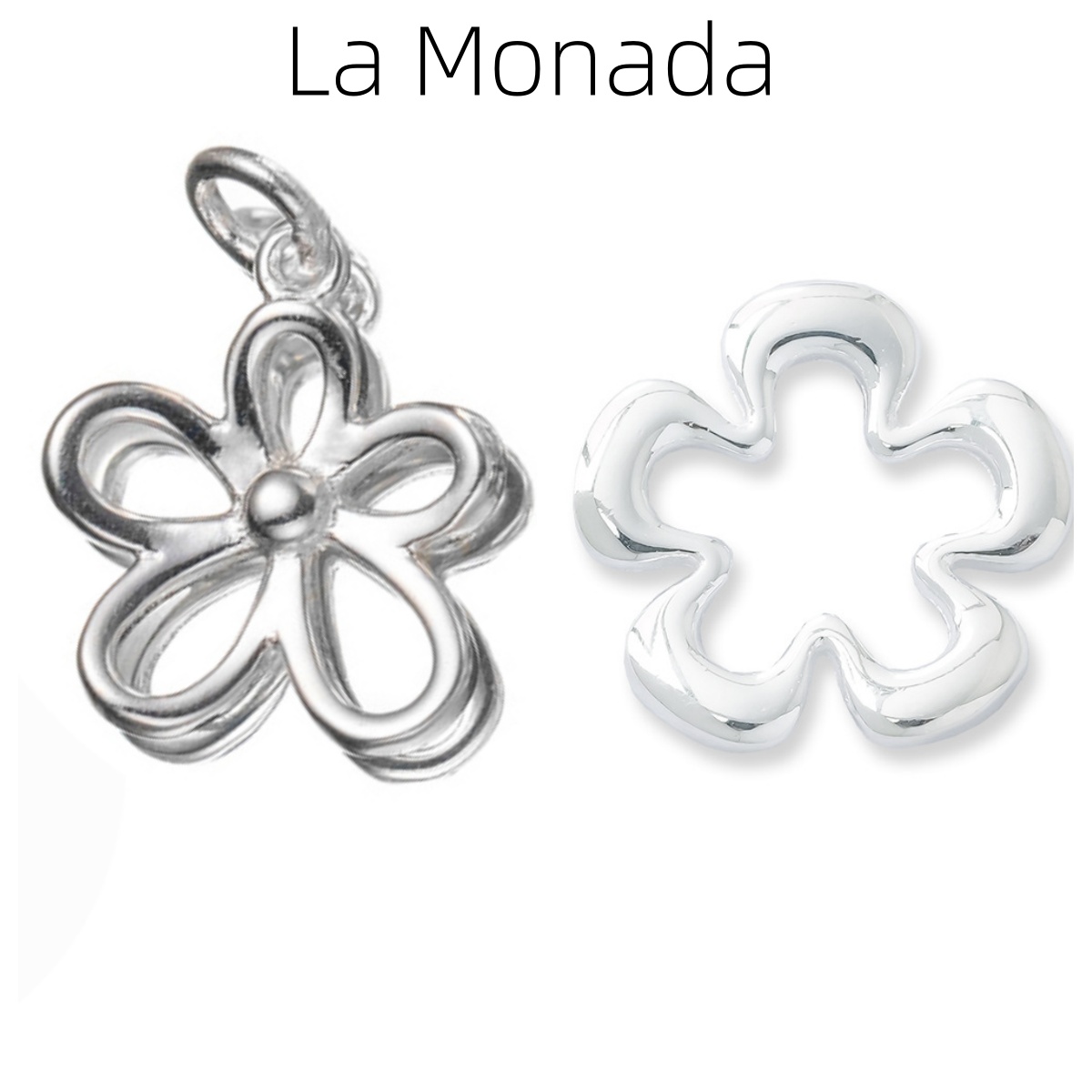 925 Sterling Silver Hollow Flo - Jewelry Making In La recension och pris